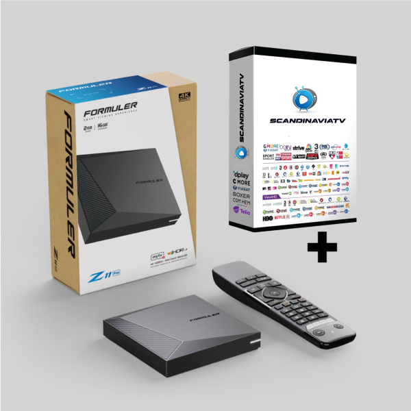 12 månader IPTV + TViP Box